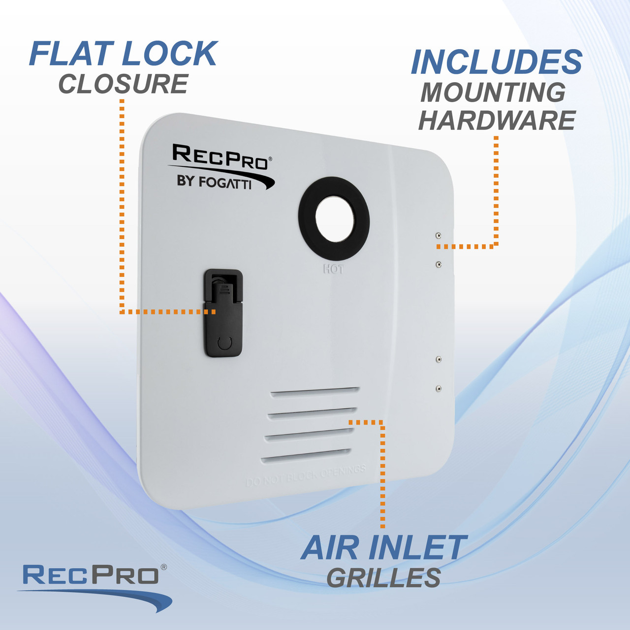 RV Tankless Water Heater Access Door - RecPro