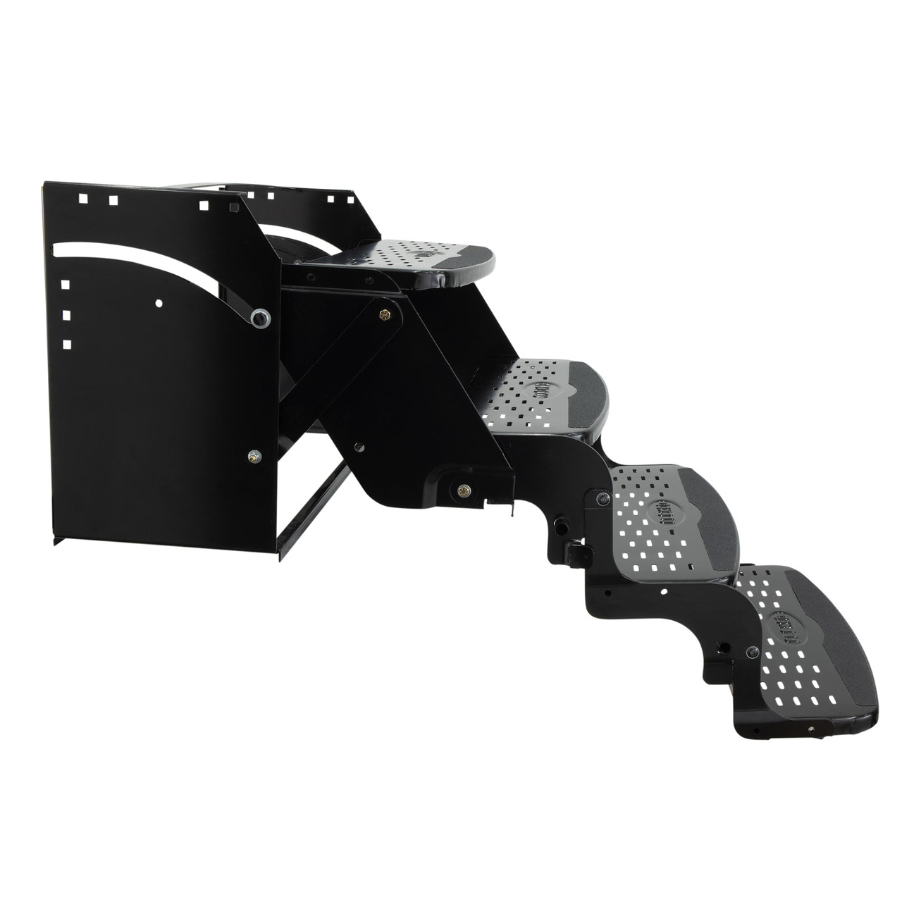 RV Steps 24" Quad Step in Black RecPro