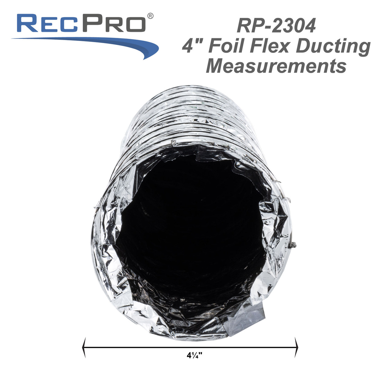 RV Foil Ducting 4in x 25ft RecPro