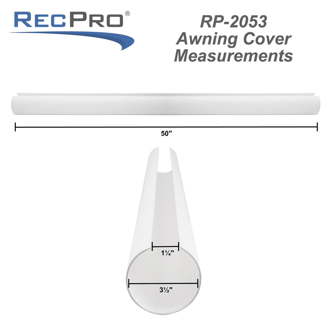 RV Awning Cover Kit Gray RecPro