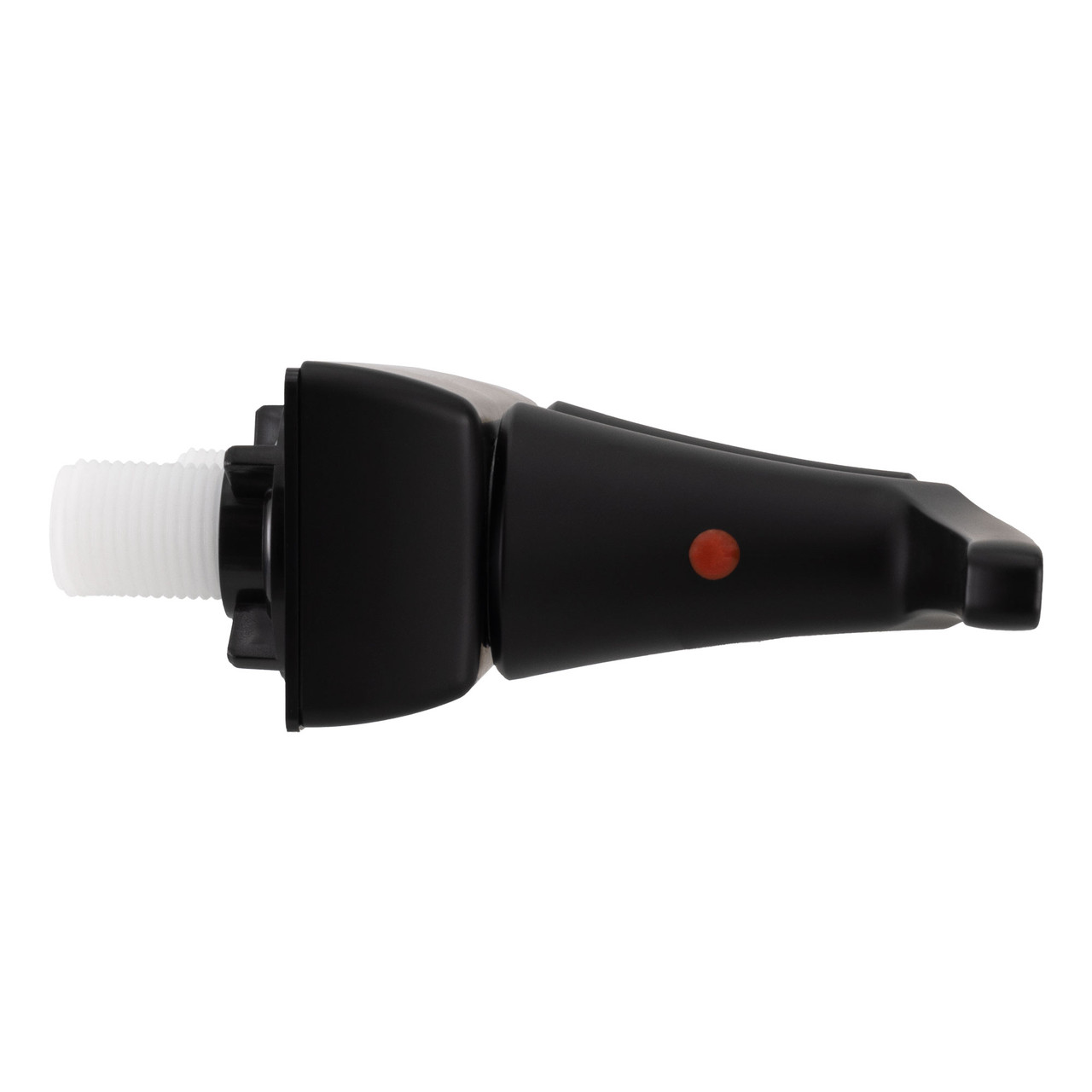 RV Shower Diverter Faucet Matte Black with Sleek Twin Handles - RecPro