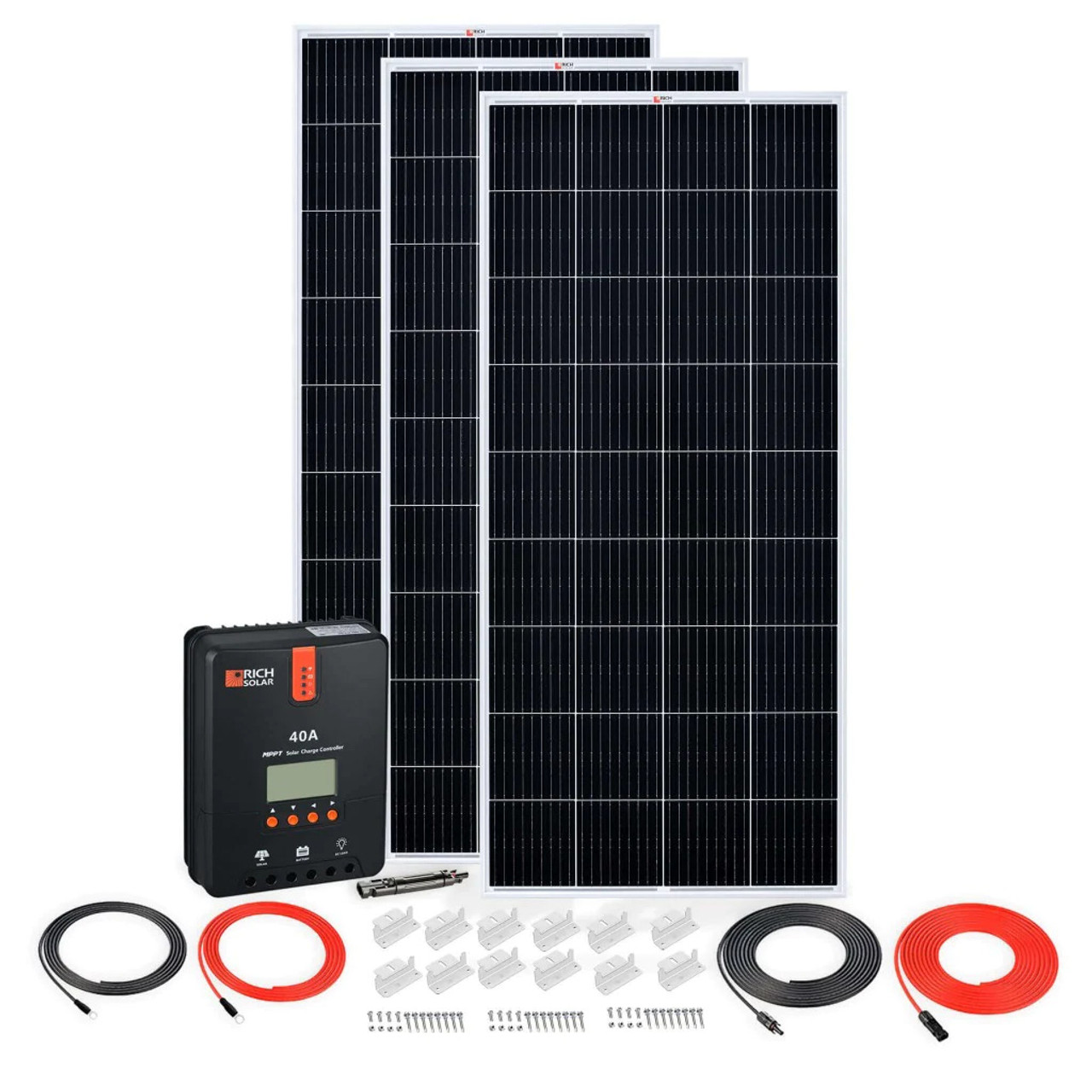 Kit solar 600 wh al dia+INSTALACION+GARANTIA 6 MESES - GTR SOLAR LTDA