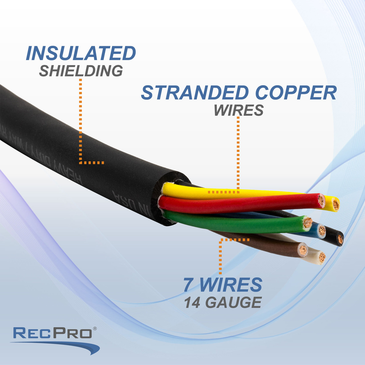 14/7 Trailer Wire - RecPro