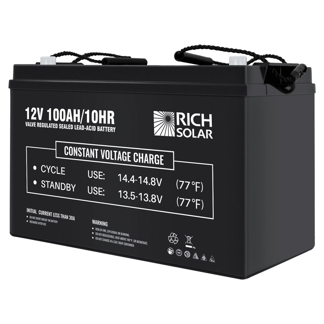 12v 100Ah Rechargeable Sealed Lead Acid Battery