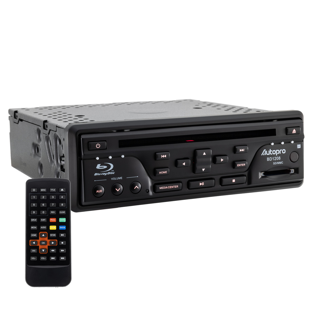 BD1208 RV DVD Blue Ray Player Single DIN