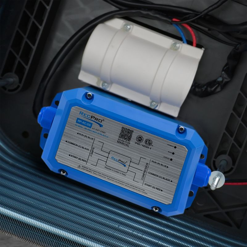Soft Start for RV Air Conditioner with a Small Generator, RV A/C Starter Unit Soft Start for RV Air Conditioner with a Small Generator, RV A/C Starter Unit