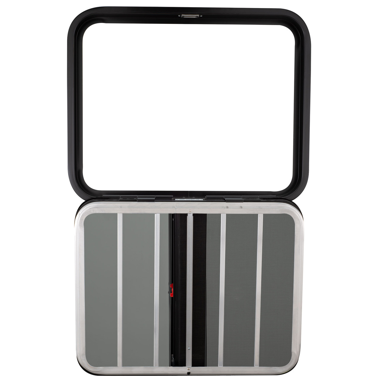 Horse Trailer Feeder Windows Drop Down 20" x 20" Radius Rounded