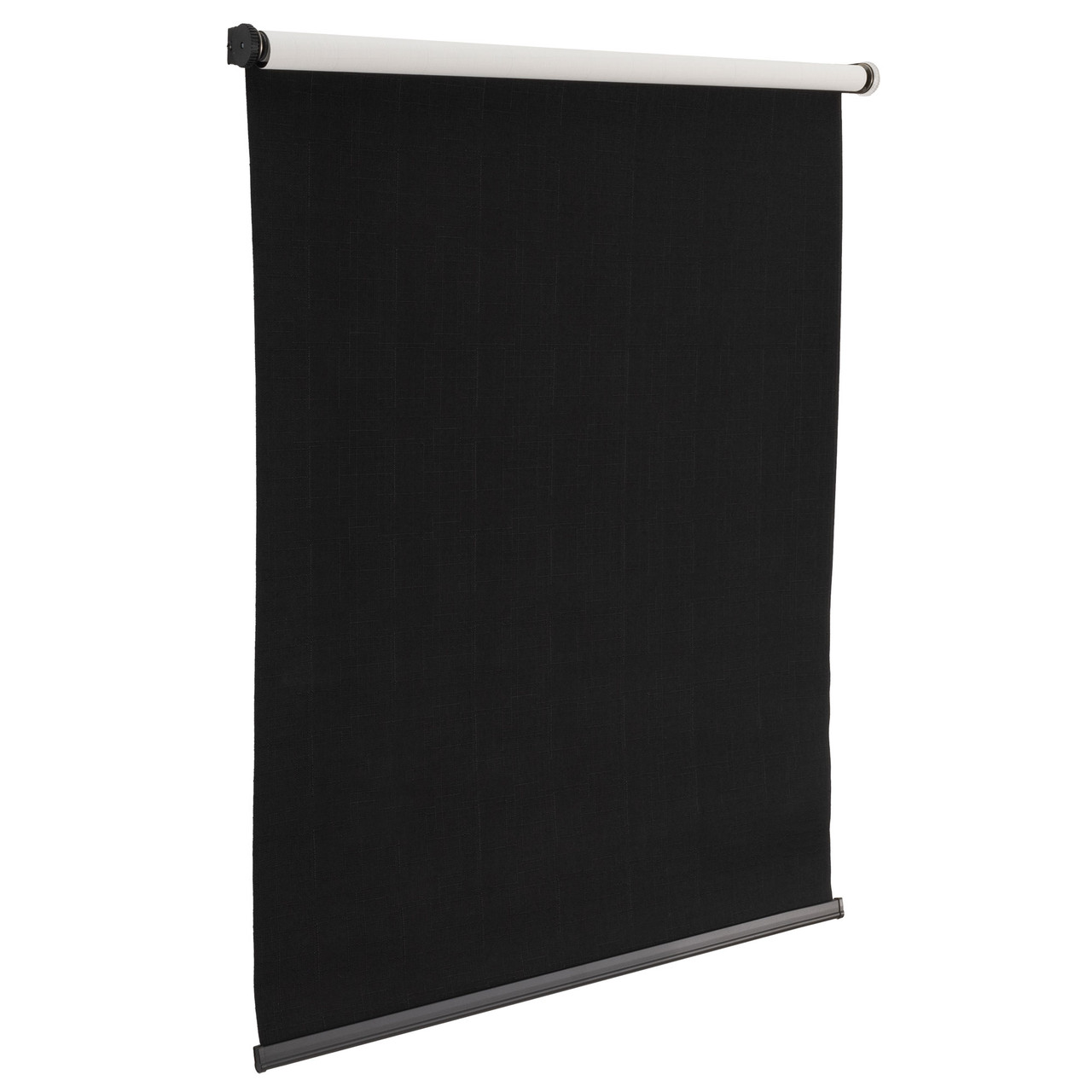 RV Roller Shades with Woven Fabric - Black - RecPro