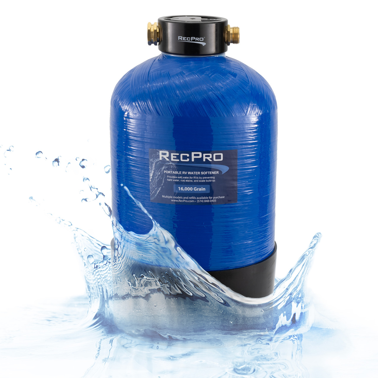 PRO+AQUA Travel Series 16000-Grain Water Softener System in the Water  Softeners department at