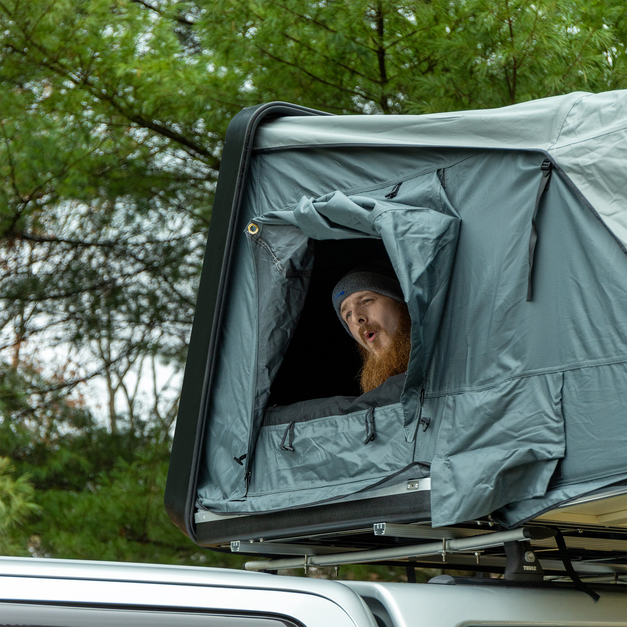 Hard Shell Roof Top Tent with Ladder 2-3 Person - RecPro
