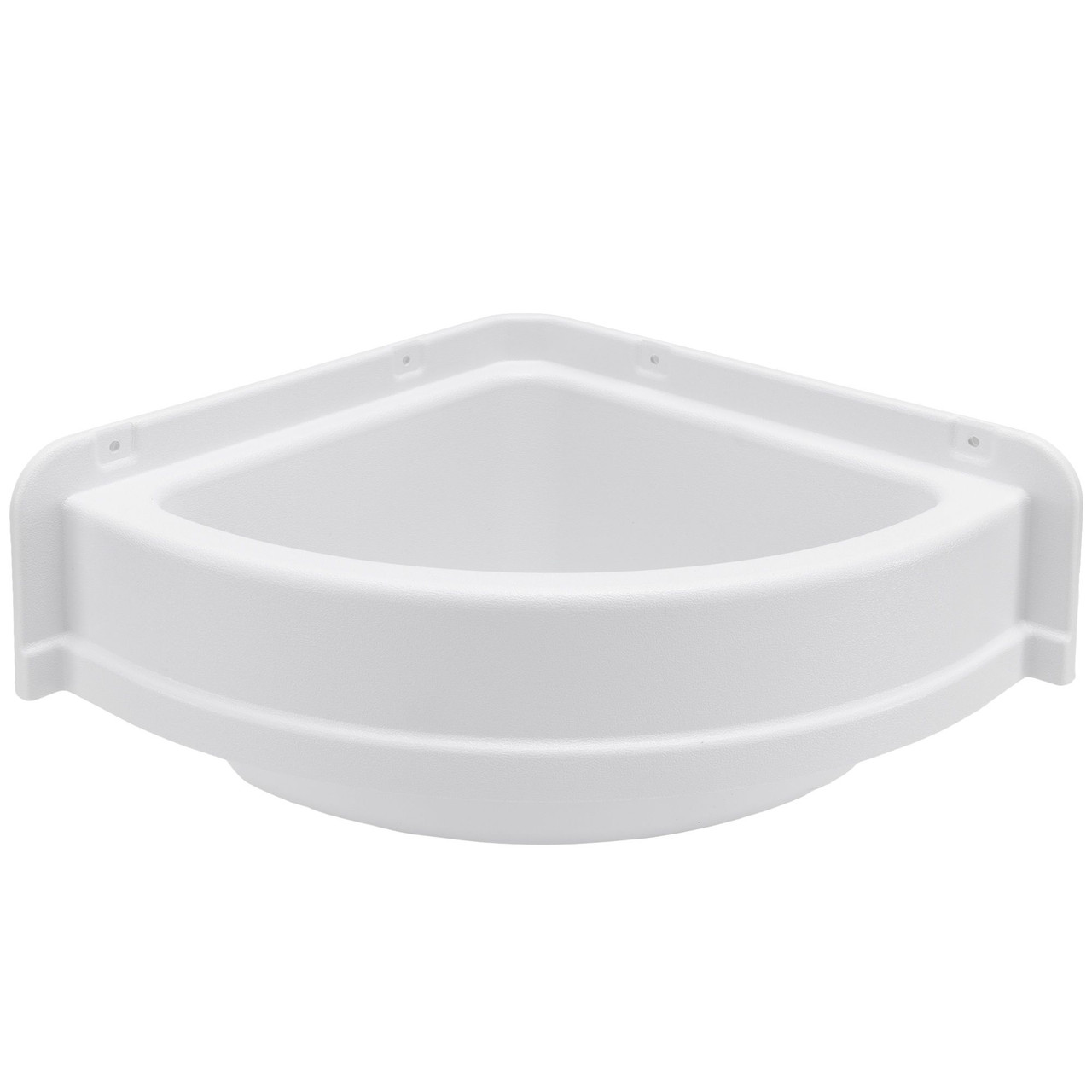 RV Corner Sink and Skirt Combo for Shower Surround - RecPro
