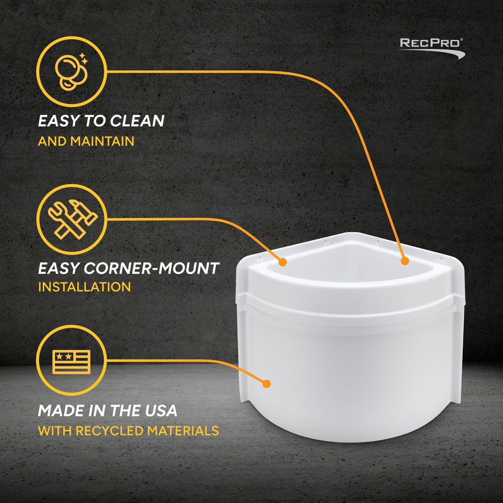 rinkさま専用 RV Corner Sink and Skirt Combo for Shower Surround - RecPro