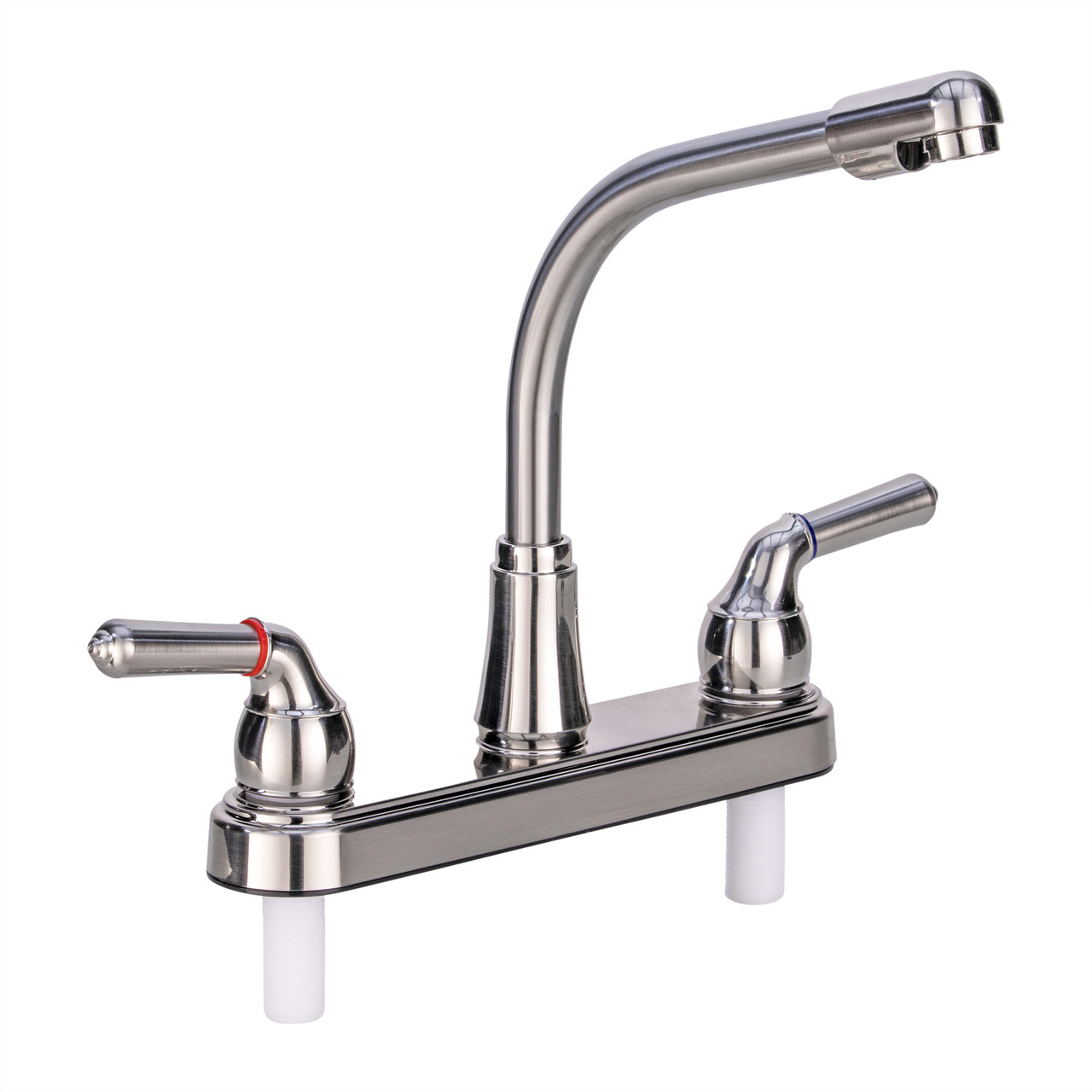 Rv Kitchen Faucet Tall Spout Brushed Nickel Recpro