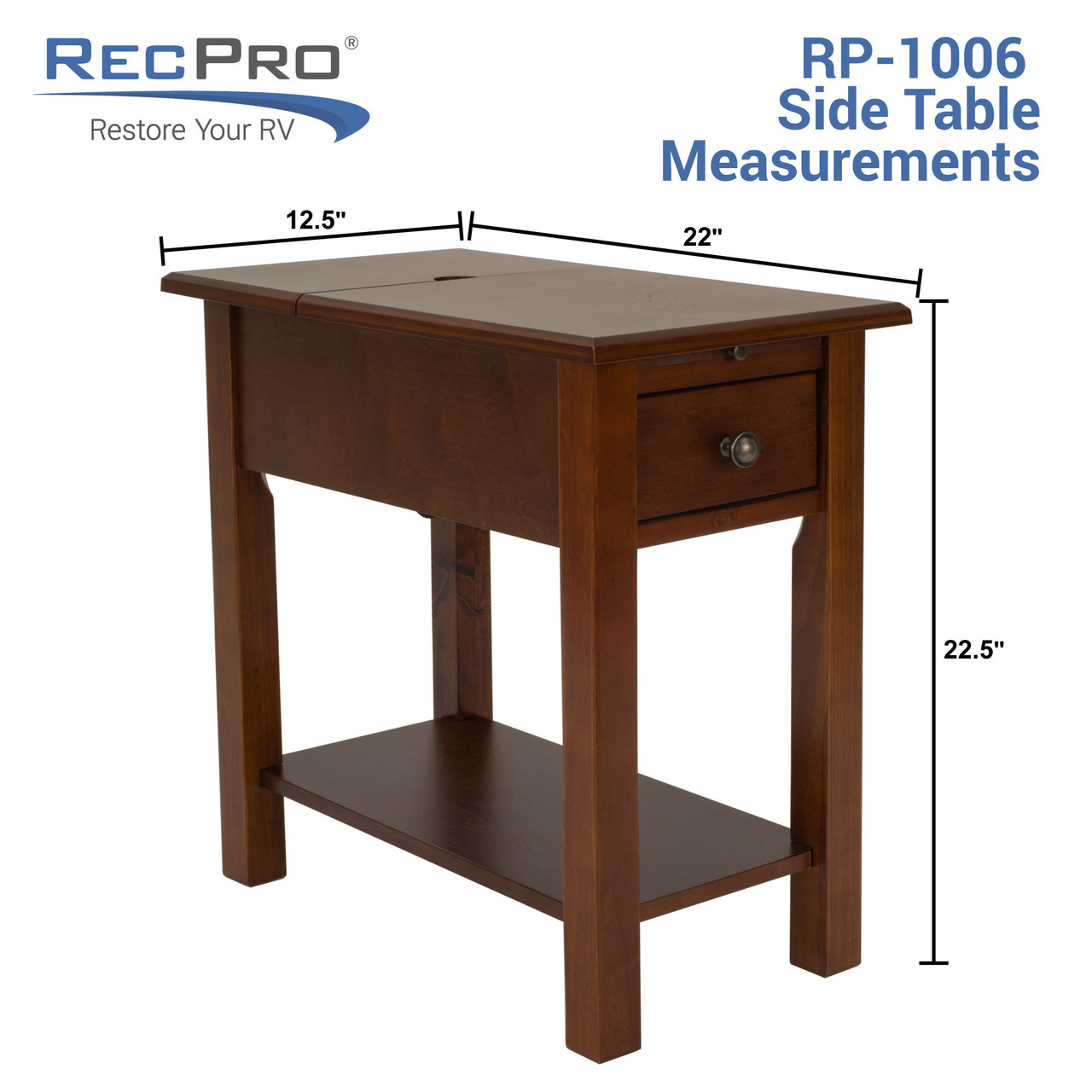 side table measurements