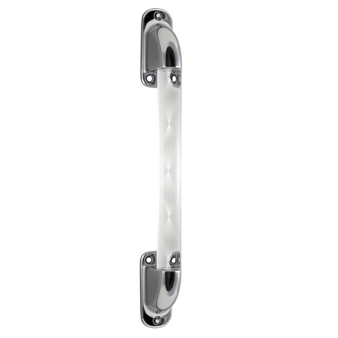 RV Assist Handle with Decorative Swirl Pattern and Light Option - RecPro