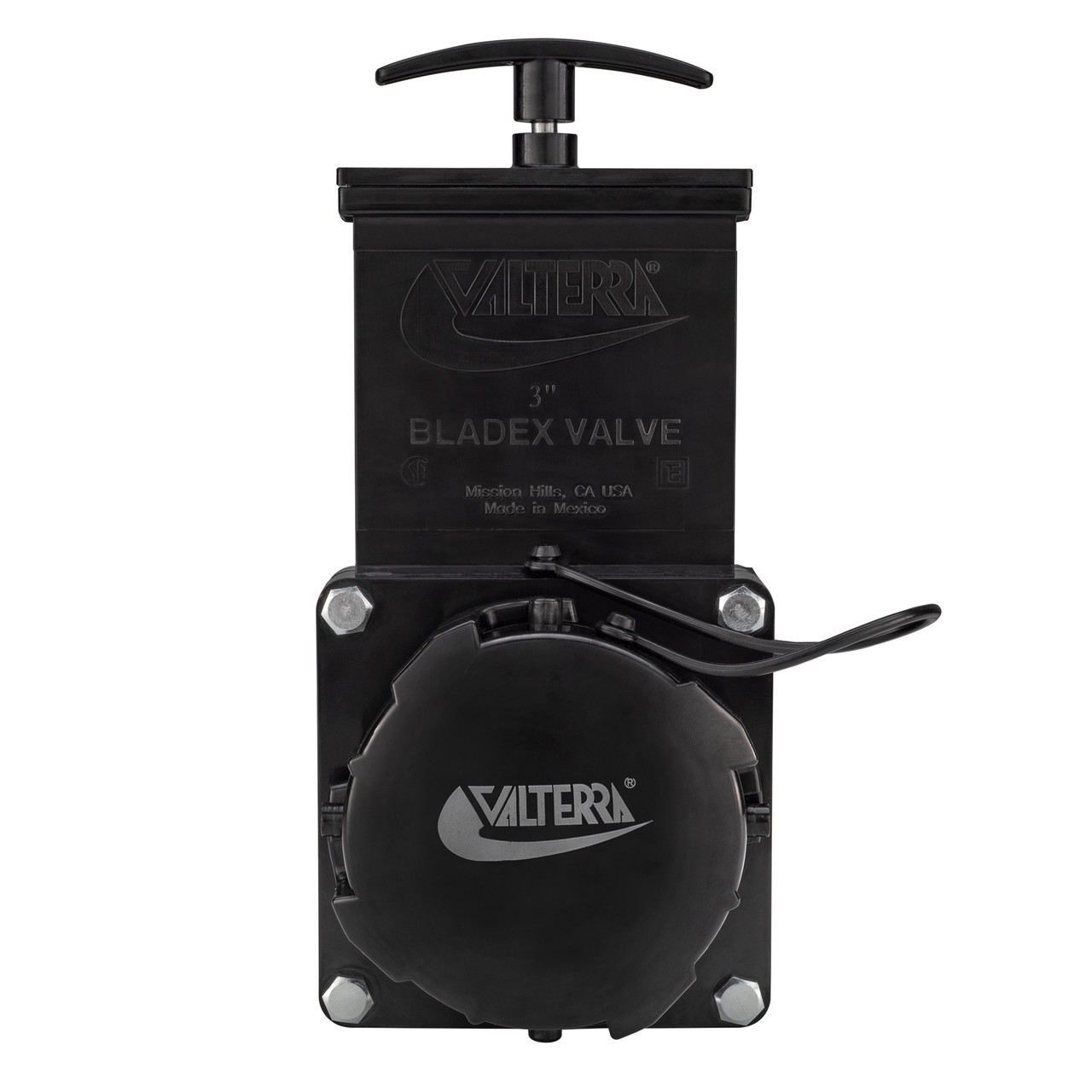Valterra Waste Dump Valve for RV Black Water Tank - RecPro