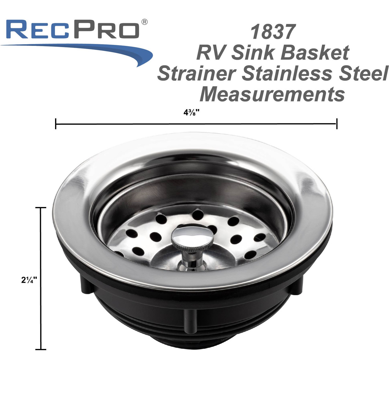 1 1/2 Sink Basket Strainer