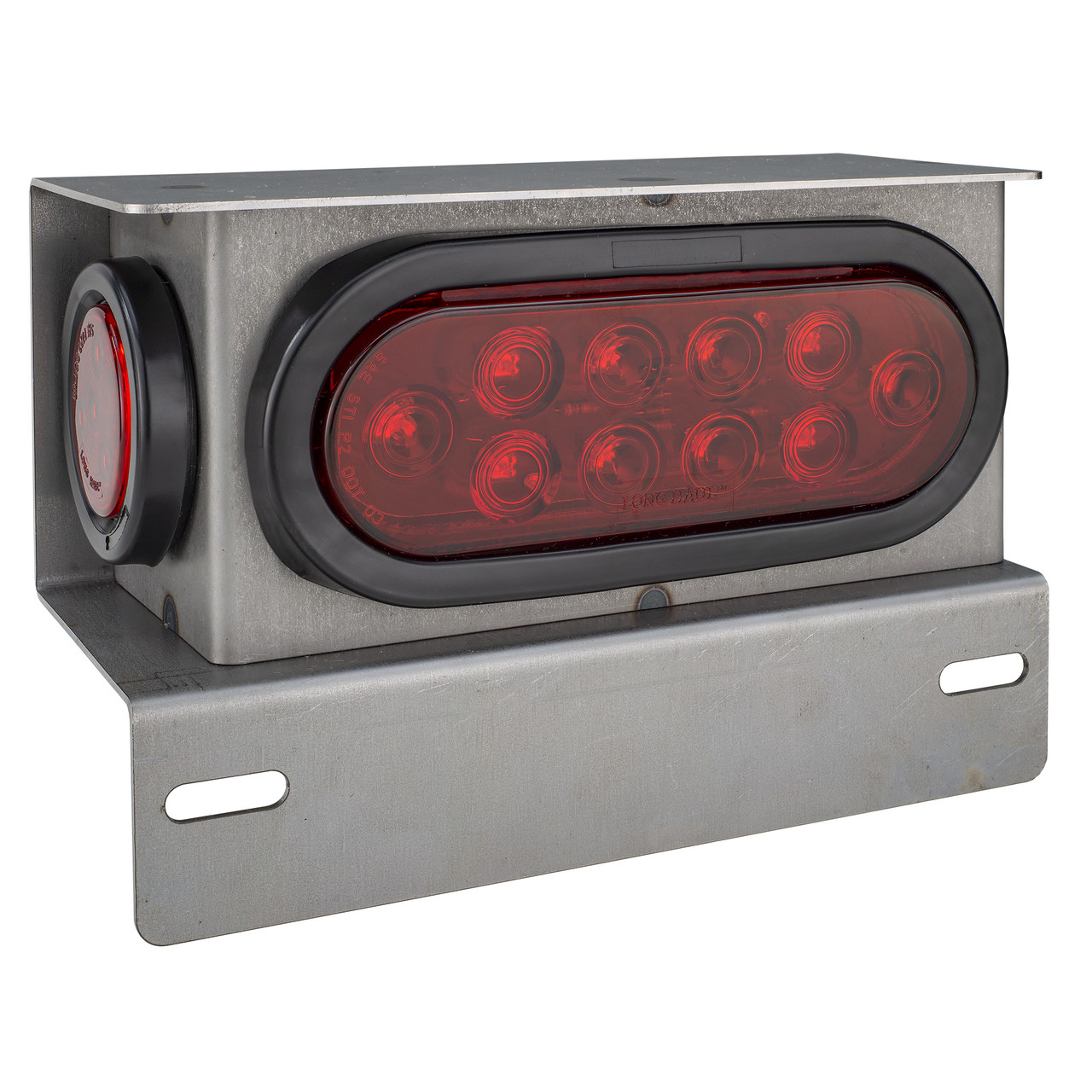 LONG HAUL 2 New Trailer Truck Steel Housing Box with LED Lights RecPro