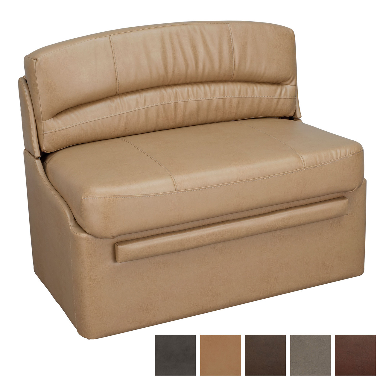RecPro Charles RV Gaming Chair and Ottoman with Storage - RecPro