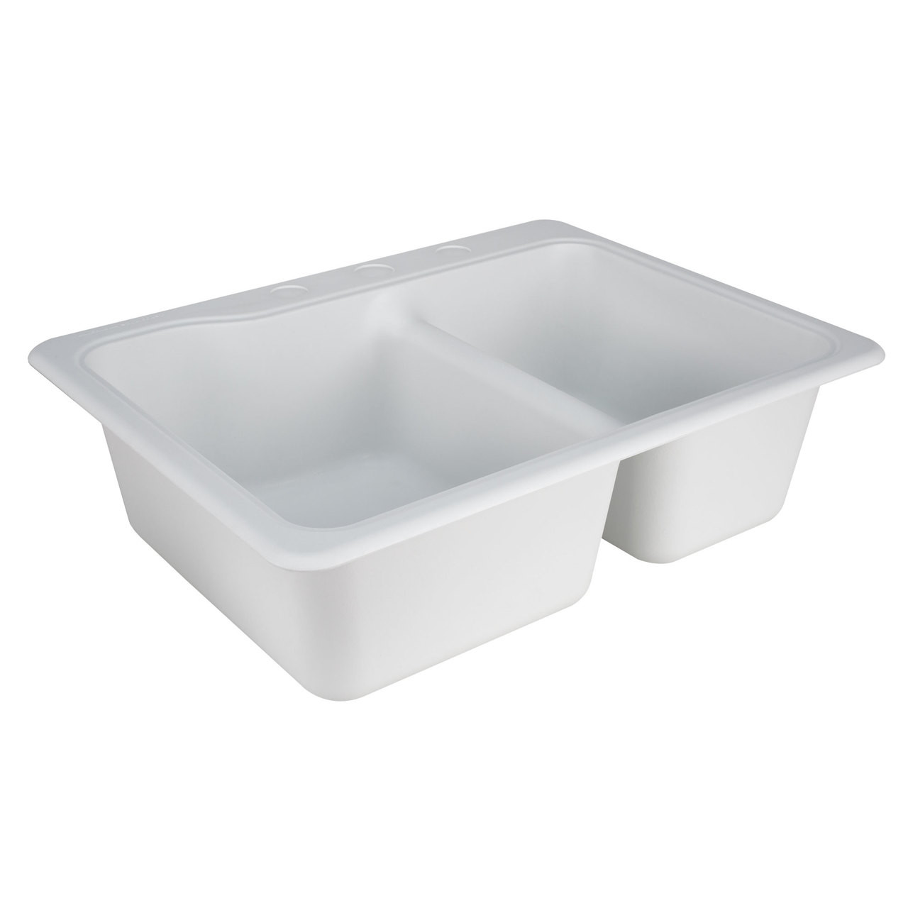 25 x 19 Composite RV Sink - Double Basin - RecPro