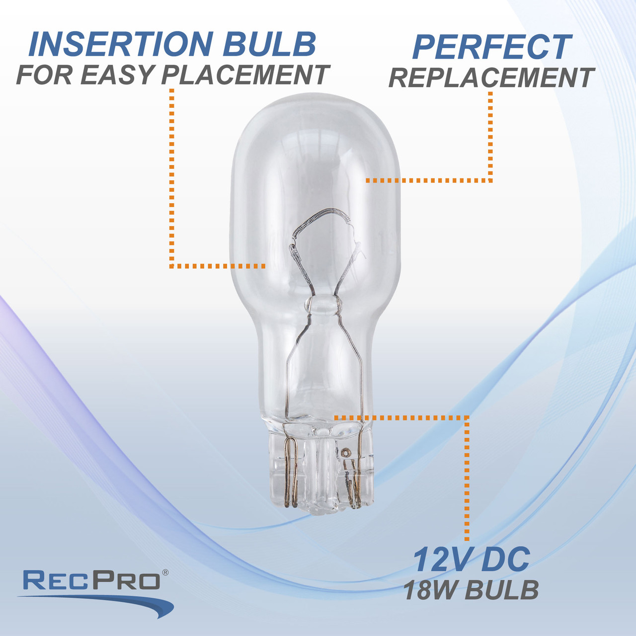 Replacement Bulb for RV Range Hood - RecPro