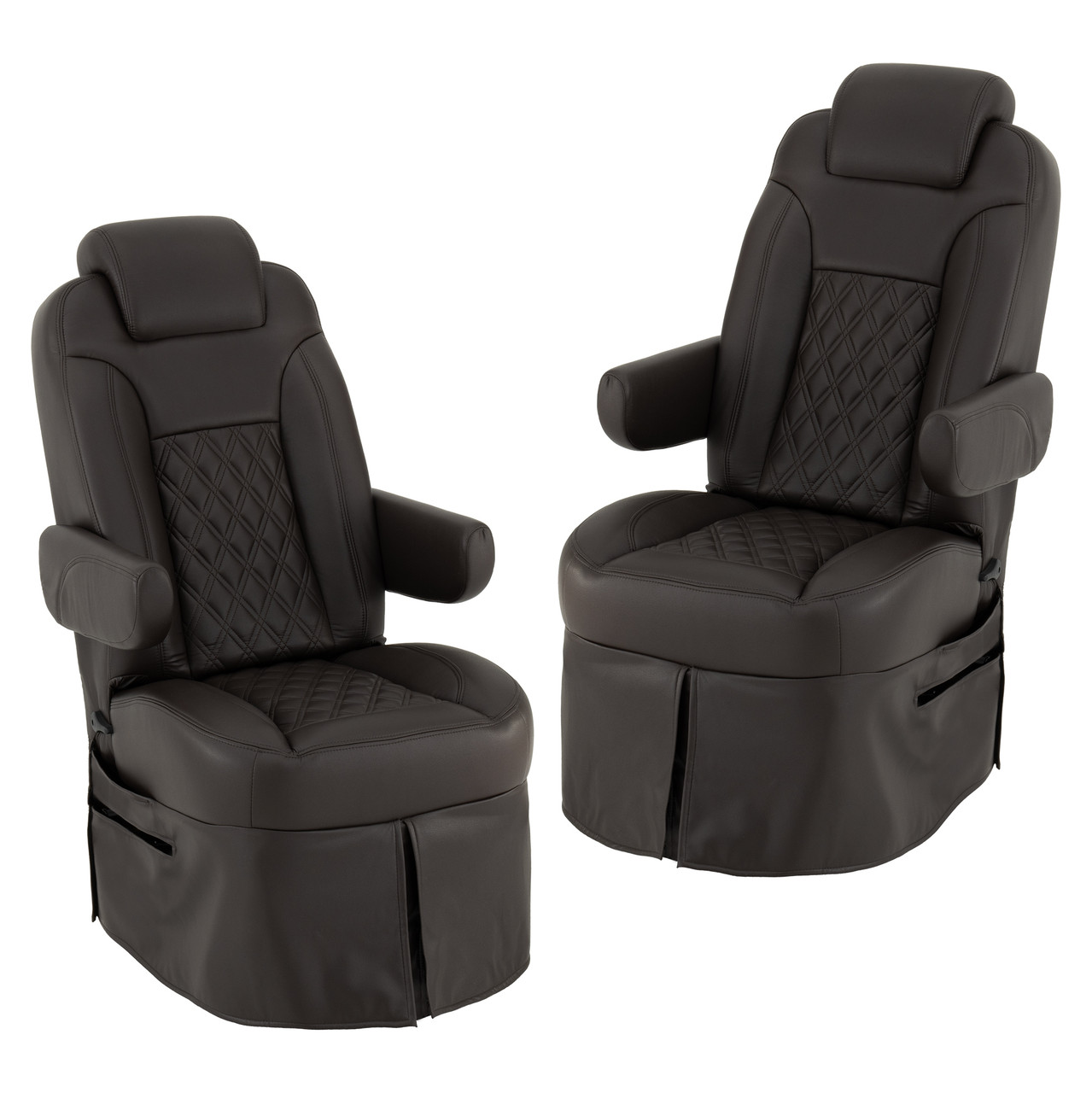 RecPro Nash Driver and Passenger RV Captain s Chair Set in