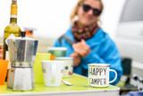 How do you take your coffee (camping)?