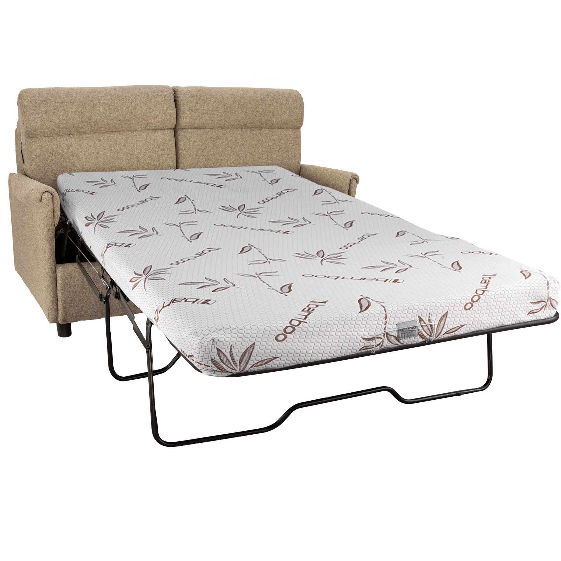 RecPro Charles 65" RV Sleeper Sofa w/ HideaBed RecPro