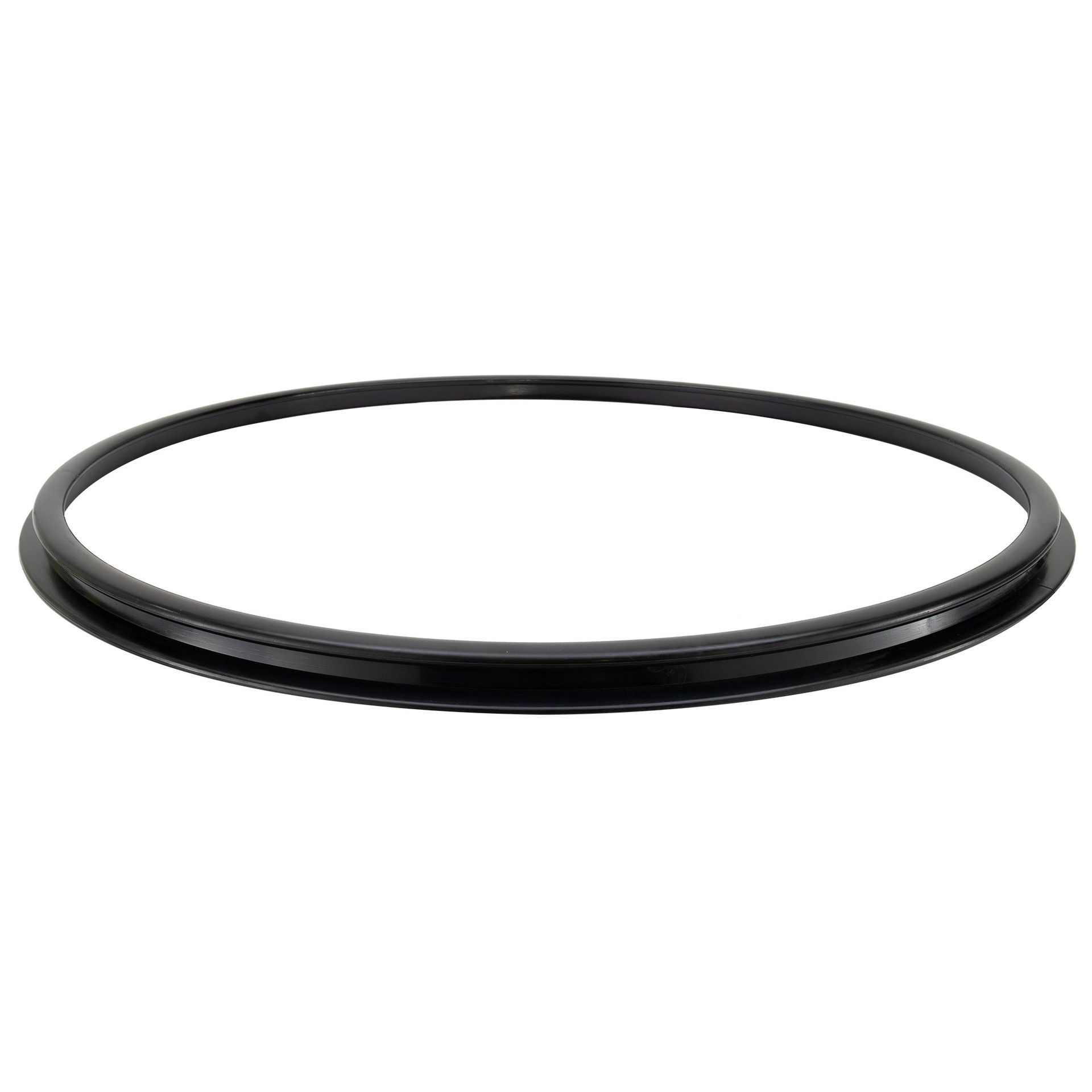 Replacement Euro Chair Ring Base Bottom - Black Plastic - RecPro