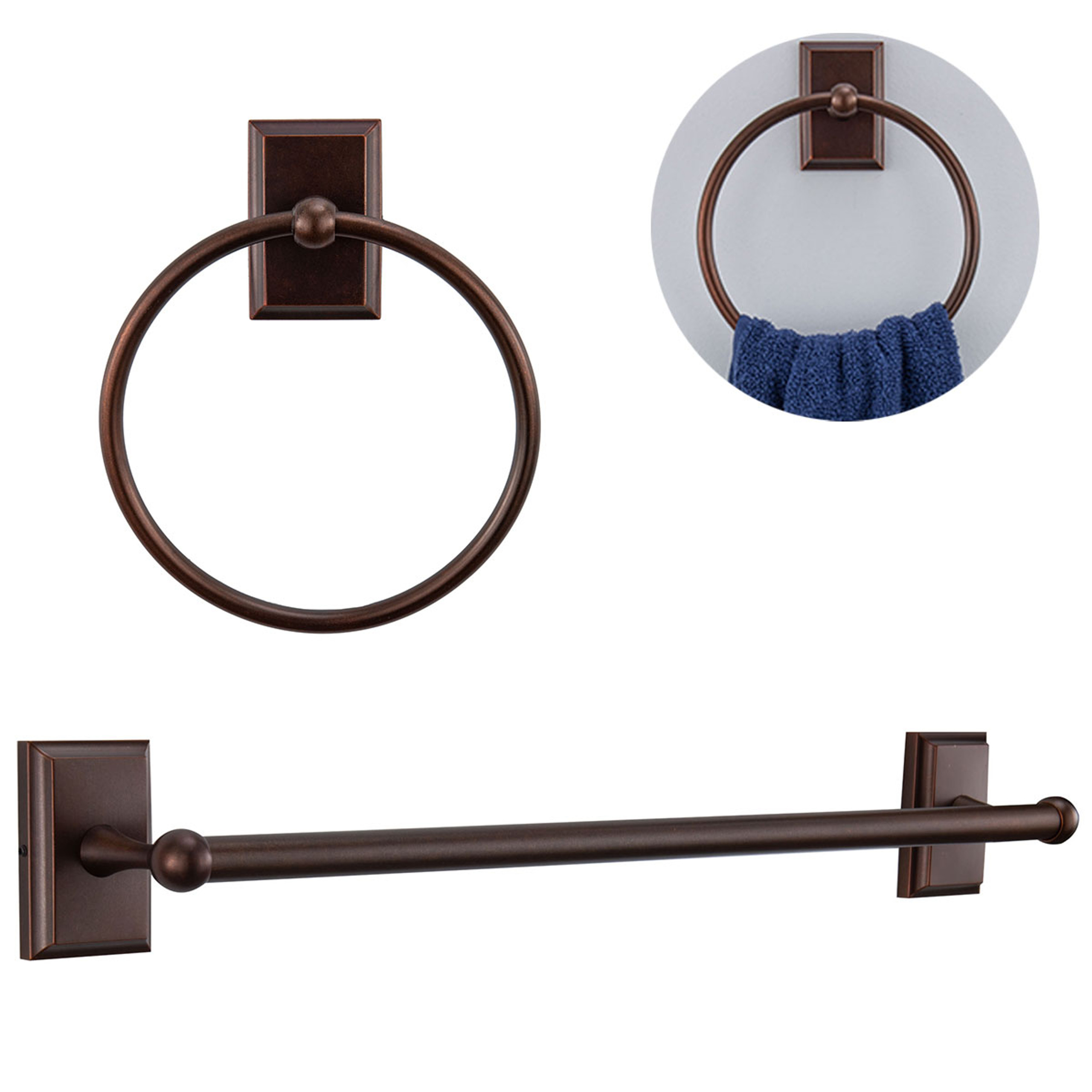 RV Towel Rack Oil Rubbed Bronze