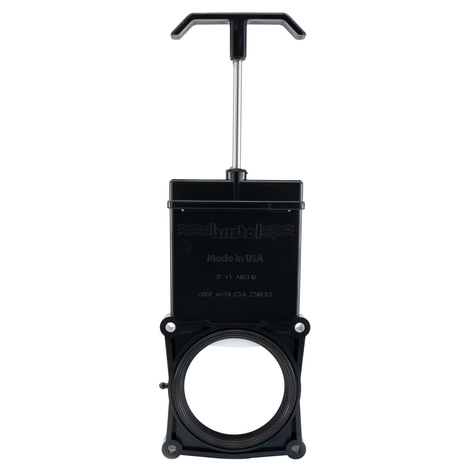 RV Dump Valve 3" LaSalle Bristol RecPro