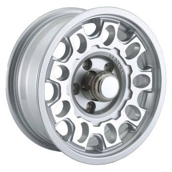 RV Aluminum Wheel for Trailers and Towables Silver Machine Finish - T17