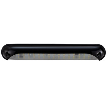 LED RV Porch Light with Black Cover 1.25" x 8"
