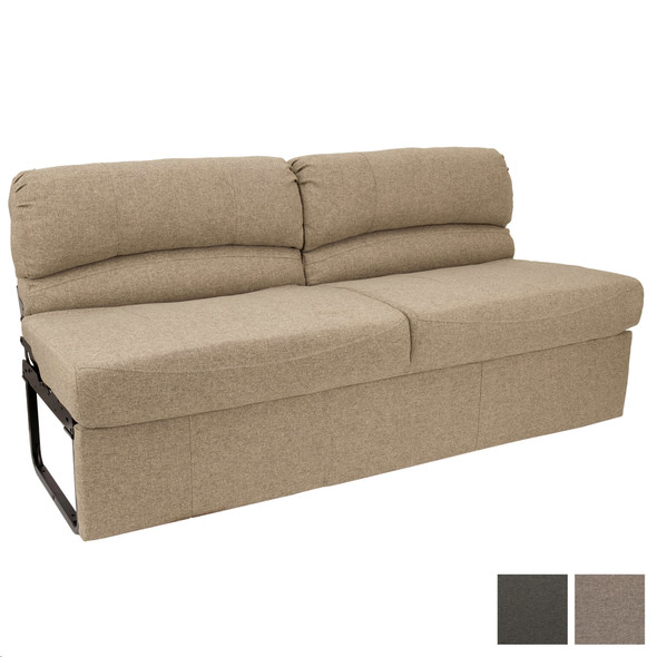 72" RV Jackknife Sleeper Sofa with Optional Legs Cloth