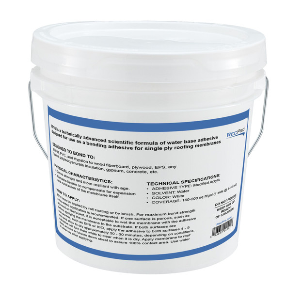 RecPro 8010 Water-Based RV Rubber Roof Adhesive