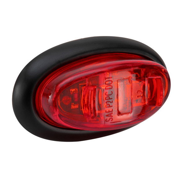 1.5" LED Mini Oval Surface Mount Marker Clearance Lights Multiple Colors