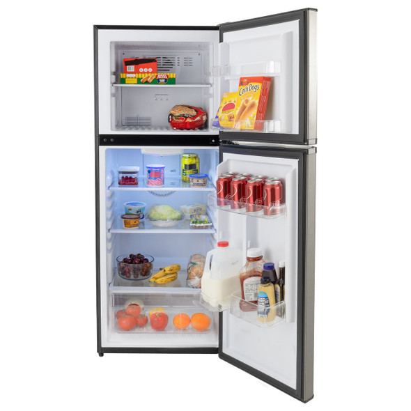 RV Refrigerator 10 Cubic Feet 12V Stainless Steel