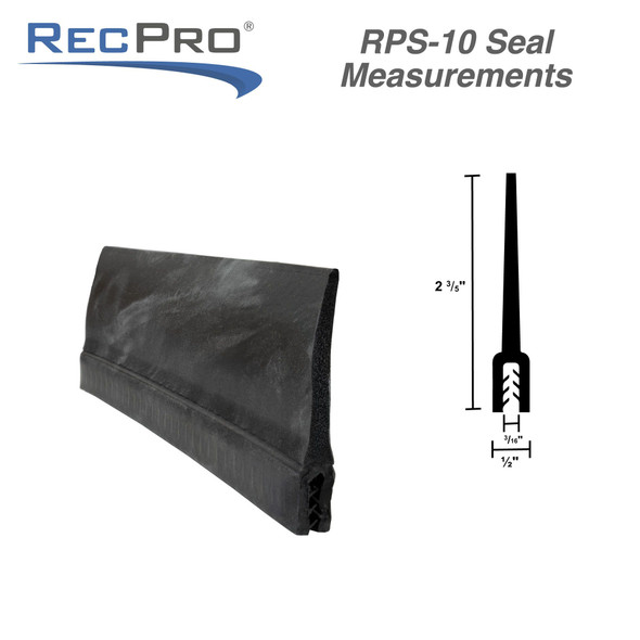 RV Slide-Out Seal 2 3/5" Wiper Flap