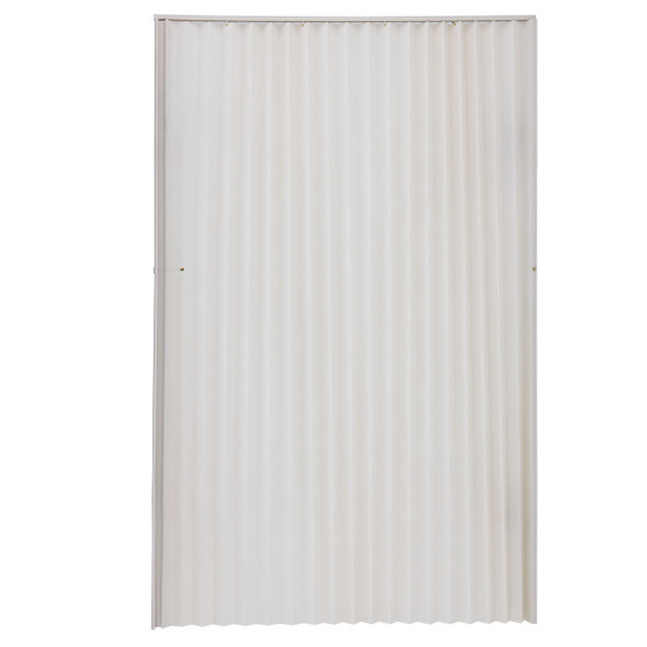 Ivory RV Pleated Folding Door