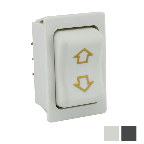 White RV power reversing motor switch.