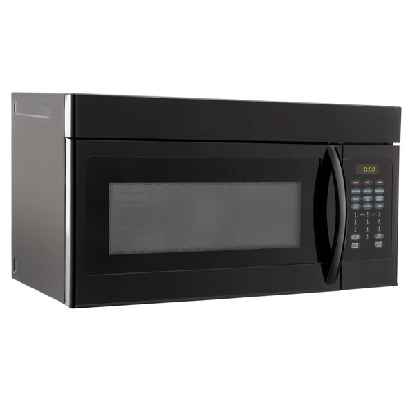 Black 30 inch convection microwave oven.