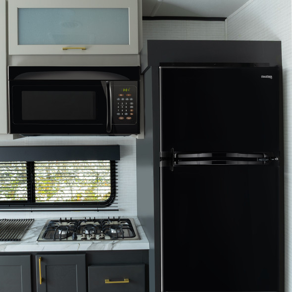 RV Microwave 30" Over the Range Convection Oven Black Finish Replaces High Pointe and Greystone