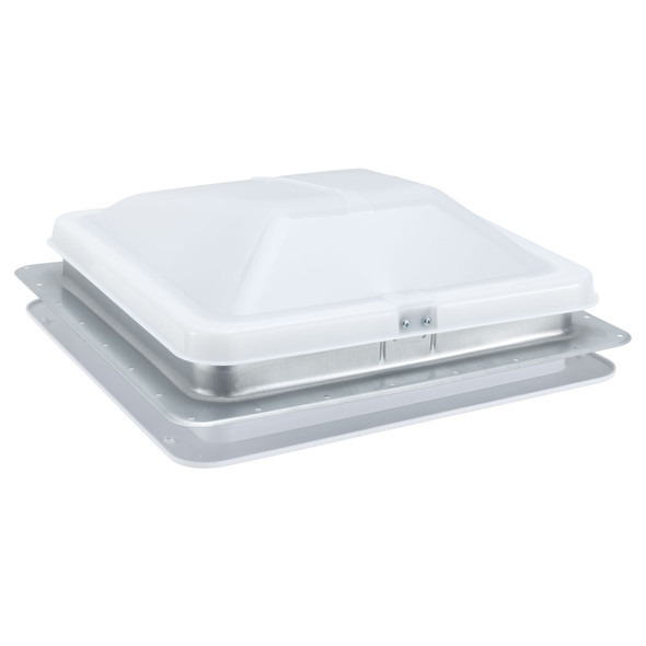RecPro 14" RV Roof Vent Kit w/ Butyl Tape White # 71111-C