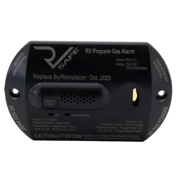 RV LP Propane Gas Detector with Alarm