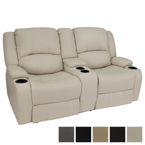 RecPro Charles 67" RV Wall Hugger Recliner Sofa in Ultrafabrics Brisa