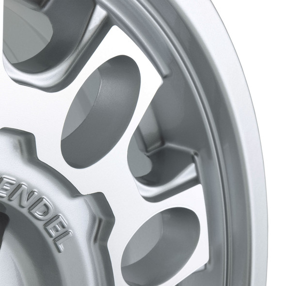 RV Aluminum Wheel for Trailers and Towables Silver Machine Finish - T17