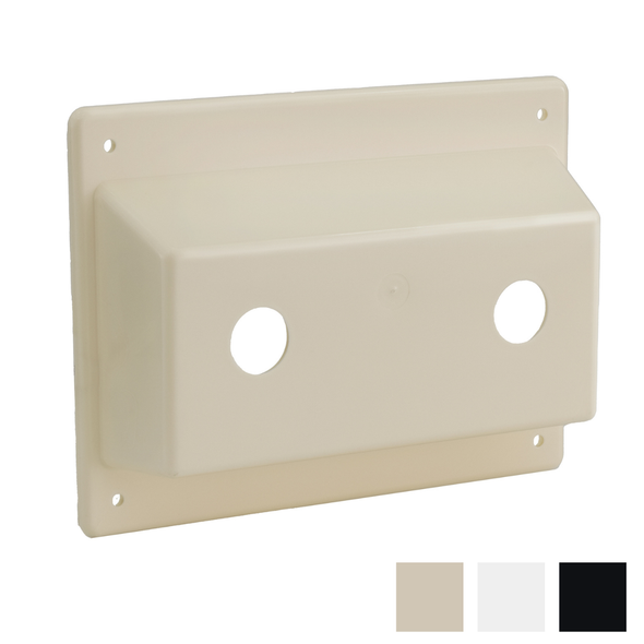 Parchment RV faucet bezel.