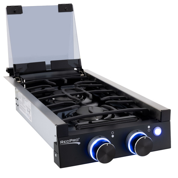 RV Induction Cooktop Dual Burner Electric Range - RecPro