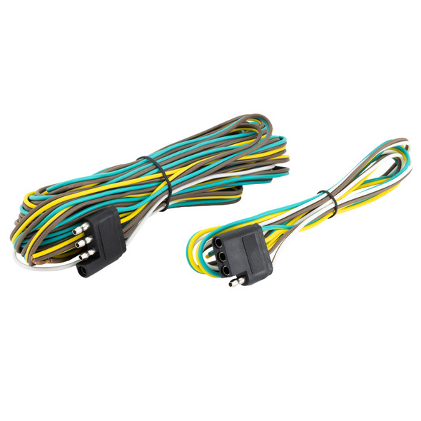 25' Universal Trailer Light 4 Pin Wiring Harness Kit