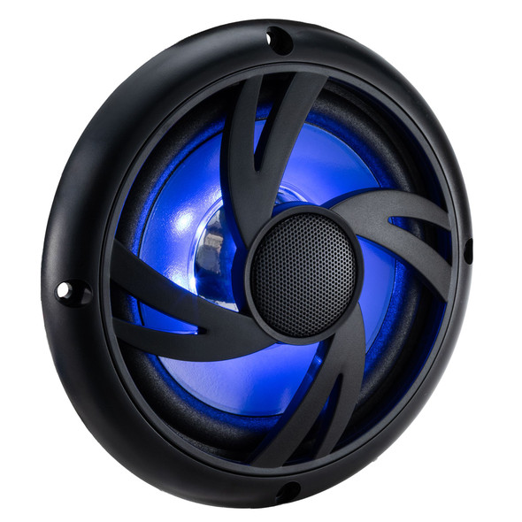 RV Flush Mount Speaker 6"  Exterior Water-Resistant | Black